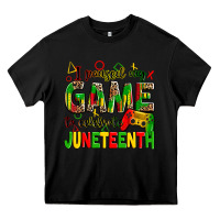 Black i paused my game to celebrate juneteenth Heavy Core Tee - Zillion Design Studio