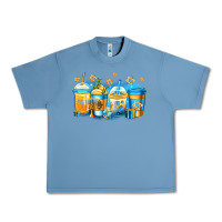Pebble Blue hanukkah coffee Urban Heavy Tee - Jasminsmagicworld