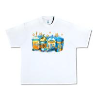 White hanukkah coffee Urban Heavy Tee - Jasminsmagicworld