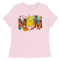 Bubblegum Pink summer mom Ladies Tee - texasbilliewilder