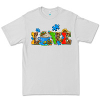 Dove Grey autism coffee cup with sunflower Premium Tee - AdoDesignShop