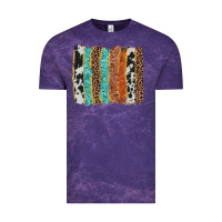 Cloud Purple western brushstroke Vintage Tee - AdoDesignShop