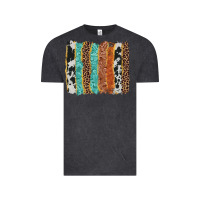 Vintage Black western brushstroke Vintage Tee - AdoDesignShop