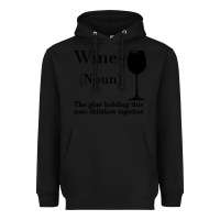 Black Wine The glue holding this 2020 shitshow together Heavyweight Hoodie - Bettercallsaul
