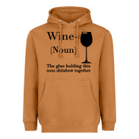 Meerkat Wine The glue holding this 2020 shitshow together Heavyweight Hoodie - Bettercallsaul