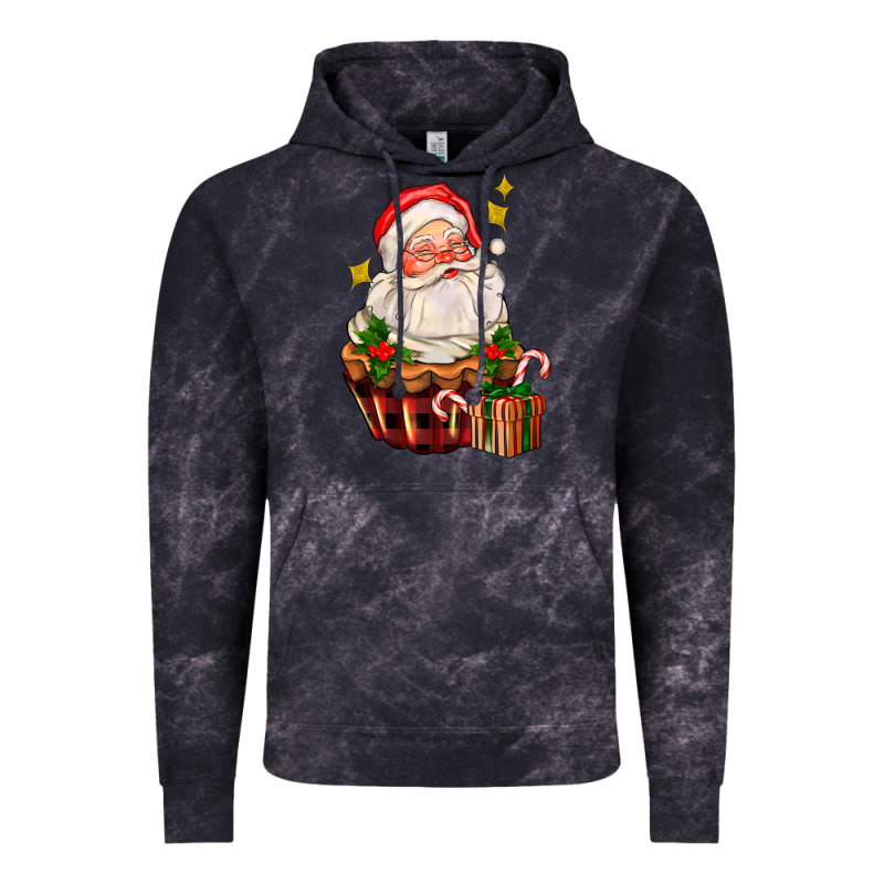Santa Claus Cupcake Vintage Hoodie by AdoDesignShop | Teevron