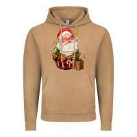 Vintage Camel santa claus cupcake Vintage Hoodie - AdoDesignShop