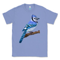 Colony Blue Blue Jay Bird Classic Tee - LillyAllenDesigns