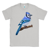 Moon Dust Blue Jay Bird Classic Tee - LillyAllenDesigns