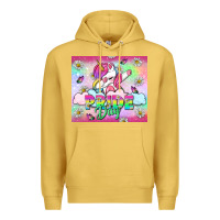 Antique Gold Pride Day LGBTQ+ Premium Hoodie - NancyCooperArtShop