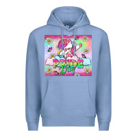 Colony Blue Pride Day LGBTQ+ Premium Hoodie - NancyCooperArtShop