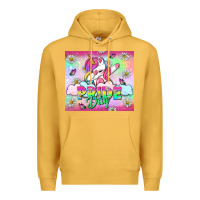 Mustard Pride Day LGBTQ+ Premium Hoodie - NancyCooperArtShop