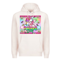 Pale Pink Pride Day LGBTQ+ Premium Hoodie - NancyCooperArtShop