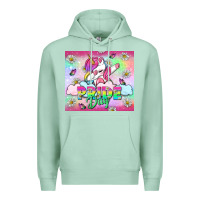 Seafoam Pride Day LGBTQ+ Premium Hoodie - NancyCooperArtShop