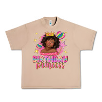 Burro birthday princess with afro girl Urban Heavy Tee - NancyCooperArtShop