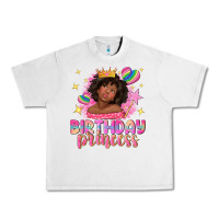 Lunar Rock birthday princess with afro girl Urban Heavy Tee - NancyCooperArtShop