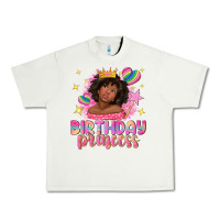 Pistachio birthday princess with afro girl Urban Heavy Tee - NancyCooperArtShop