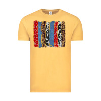 Vintage Mustard western brushstroke Vintage Tee - AdoDesignShop