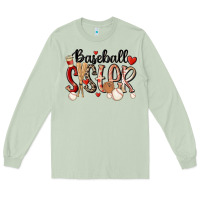 Matcha baseball sister Long Sleeve Tee - MaliasSmallBusiness