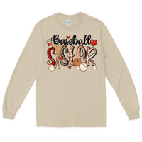 Mushroom baseball sister Long Sleeve Tee - MaliasSmallBusiness