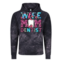 Cloud Black Wife Mom Dentist With Tooth And Floss Vintage Hoodie - AdoDesignShop
