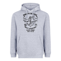 Heather Grey Born To Be Free Sea Heavyweight Hoodie - Bettercallsaul