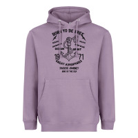 Lavender Born To Be Free Sea Heavyweight Hoodie - Bettercallsaul