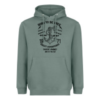 Sage Born To Be Free Sea Heavyweight Hoodie - Bettercallsaul