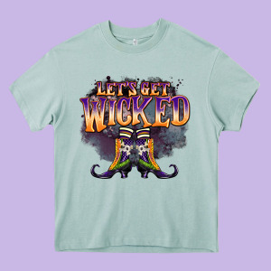 Lets Get Wıcked Heavy Core Tee Designed By Barkaloodesign