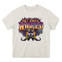 Cream lets get wıcked Heavy Core Tee - BarkalooDesign