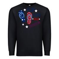Black Flip Flops and Freedom Premium Sweatshirt - Bettercallsaul