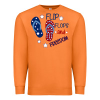 Carrot Flip Flops and Freedom Premium Sweatshirt - Bettercallsaul