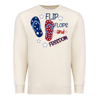 Sandshell Flip Flops and Freedom Premium Sweatshirt - Bettercallsaul