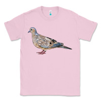 Bubblegum Pink American Dove Classic Tee - LillyAllenDesigns