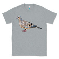 Heather Grey American Dove Classic Tee - LillyAllenDesigns