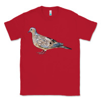 Red American Dove Classic Tee - LillyAllenDesigns