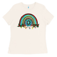 Bone gemstone christmas rainbow Ladies Tee - RanaPortraitStore