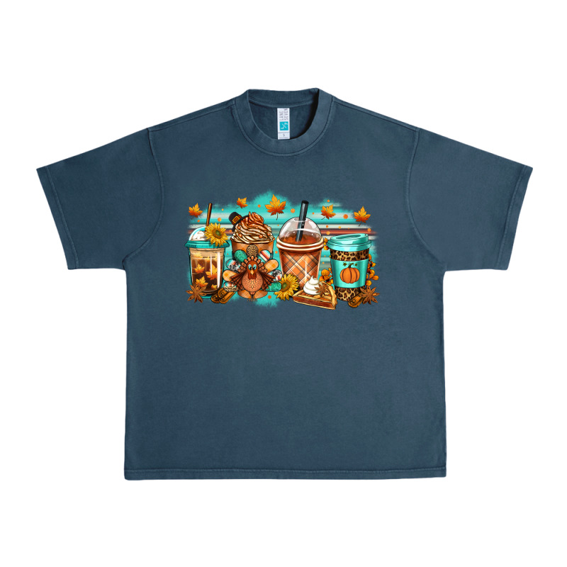 Thanksgiving Coffee Urban Heavy Tee by Jasminsmagicworld | Teevron
