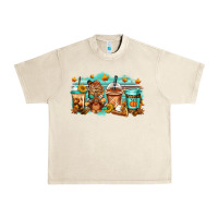 Sandshell thanksgiving coffee Urban Heavy Tee - Jasminsmagicworld