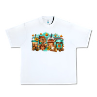 White thanksgiving coffee Urban Heavy Tee - Jasminsmagicworld