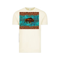 Vintage Arctic bison leopard gemstone Vintage Tee - Artiststas