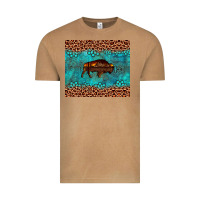 Vintage Camel bison leopard gemstone Vintage Tee - Artiststas