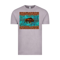 Vintage Zinc bison leopard gemstone Vintage Tee - Artiststas