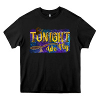 Black Tonight We Fly Heavy Core Tee - texasbilliewilder
