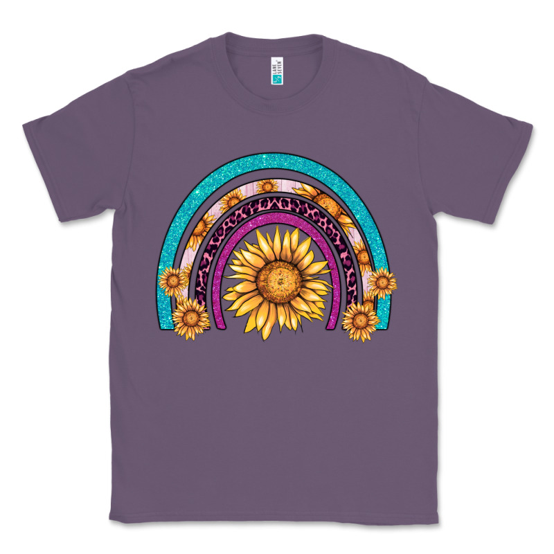 Rainbow Sunflower Classic Tee by AdoDesignShop | Teevron
