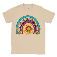 Mushroom rainbow sunflower Classic Tee - AdoDesignShop