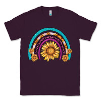 Plum rainbow sunflower Classic Tee - AdoDesignShop