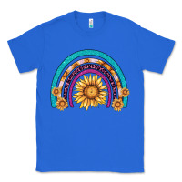 True Royal rainbow sunflower Classic Tee - AdoDesignShop