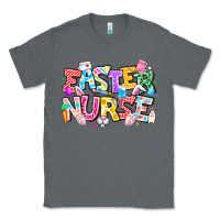 Charcoal Heather Easter Nurse Classic Tee - CowhideDigitalArt