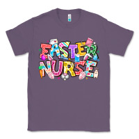 Lavender Easter Nurse Classic Tee - CowhideDigitalArt